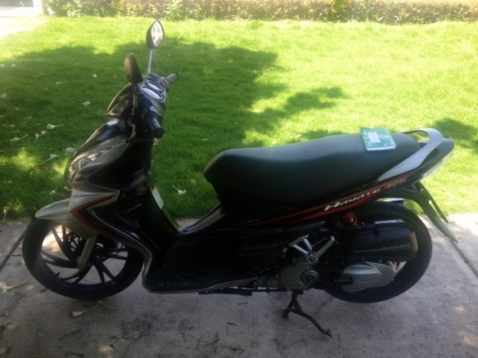 ขายถูก Suzuki Hayate 125 ปี 53 เครื่องเดิมๆ รถมือแรก ใช้งานเอง เอกสารครบ พร้อมใช้