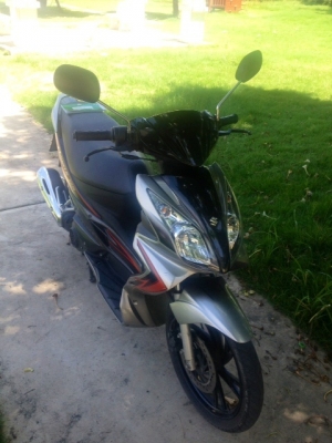 ขายถูก Suzuki Hayate 125 ปี 53 เครื่องเดิมๆ รถมือแรก ใช้งานเอง เอกสารครบ พร้อมใช้