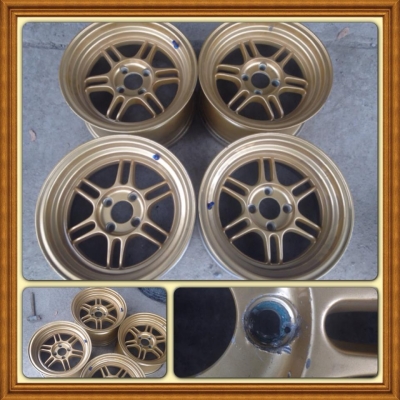 ขายแม็กมือ2 XXR ขอบ15 กว้าง8 ออฟ 15 4รู100 ราคา 8,500 บาทถูก