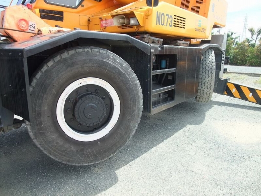 เครน 25 ตัน TADANO TR250M-6 ปี 2000 นำเข้าจากญี่ปุ่น สภาพดีมาก ขายถูกครับ