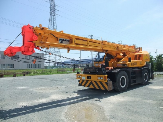 เครน 25 ตัน TADANO TR250M-6 ปี 2000 นำเข้าจากญี่ปุ่น สภาพดีมาก ขายถูกครับ