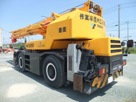 เครน 25 ตัน TADANO TR250M-6 ปี 2000 นำเข้าจากญี่ปุ่น สภาพดีมาก ขายถูกครับ