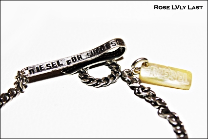 Diesel Sterling Silver .925 Necklace 100\% AUTHENTIC Diesel Sterling Silver .925 Necklace 100\% AUTHENTIC