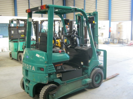 ขายรถฟอร์คลีฟท์ TOYOTA  7FBL15,SN:7FBL18-18367,Yr.2008,Hr.2127, เสา3 เมตรออโต้ ปี2008 รถสภาพดีใช้งานได้เลย ติดต่อ มานะ 085-9049669