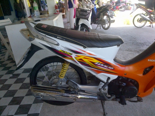 ด่วน!เวฟ125R สต๊าทมือ ปี47 รถเครื่องเดิมแน่นๆ พร้อมใช้ ทะเบียน+เอกสารโอน ภาษีไม่หมด 088-2197709