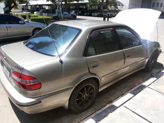 TOYOTA  Altis (Auto) ปี 1999 สีทอง ระบบไฟฟ้า มีเซนเชอร์ถ่อย