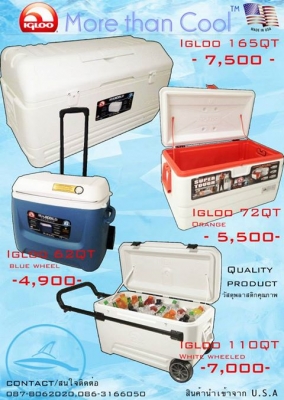Special ! กระติก Cooler Igloo USA หลายขนาด