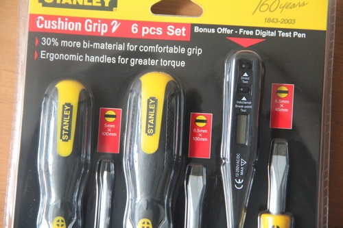 ชุดไขควง stanley ชุดไขควง stanley