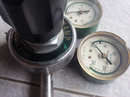 เรคคูเรเตอร์ปรับแรงดันออกซิเจนสภาพดีนำไปใชได้เลย