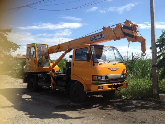 รถเครน6ล้อTADANO TS-70m ทะเบียนพร้อมใช้งาน รถเครน6ล้อTADANO TS-70m ทะเบียนพร้อมใช้งาน