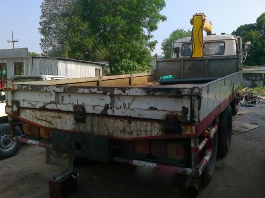 รถมิตซู 10 ล้อ FM521  ติดเครน 3.5 ตัน  175 แรงม้า  สนใจติดต่อ 081 - 6079515