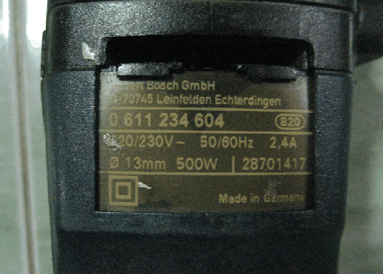 ขายสว่านโรตารี่ BOSCH รุ่น GBH 2-20 SE 500W