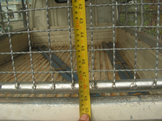 โครงหลังคาใส่รถบรรทุก4ล้อ(ใส่รถเกีย จ้มโบ้ได้ครับ)