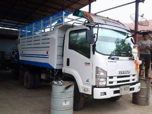 ISUZU 210 Hp ปลายปี 54 ดัมพ์สามมิตร ไมล์ 70000 กว่าโล (ทีมงานรถคุณภาพ)