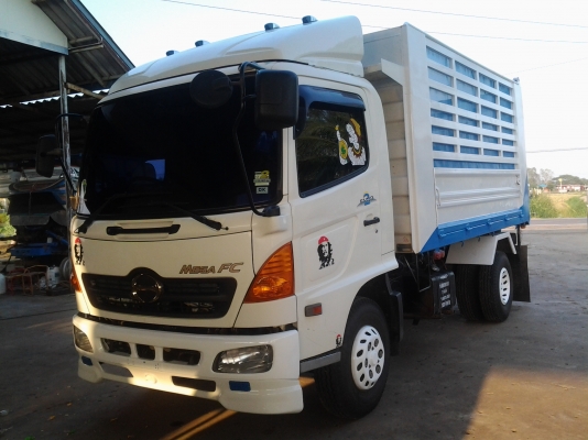 $$$ Hino meca 175 Hp ดั้มพ์สามมิตรคอกสูง งามๆ เลขไมล์ 60000 โล (ทีมงานรถคุณภาพ) $$$