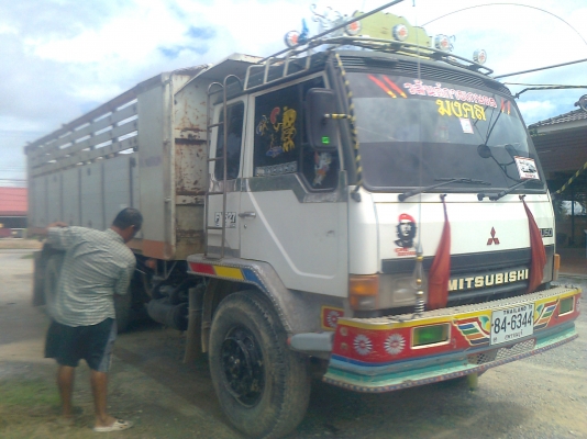 MITSUBISHI FN527M-TD 51xx  2 เพลาดัมพ์ กระบะอลูมิเนียมซุ่นชัย