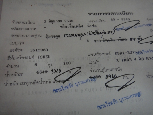 ต้องการขายรถ 6 ล้อติดเฮี๊ยบ 071