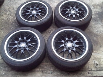 ขายล้อขอบ18 5รู114พร้อมยาง ลดแล้ว11000