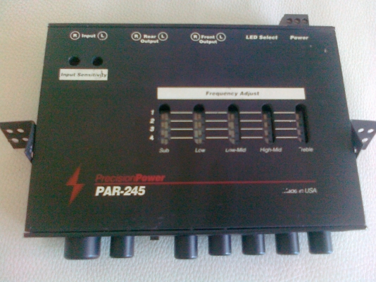 ปรี Precision Power รุ่น PAR-245 5-Band ปรี Precision Power รุ่น PAR-245 5-Band