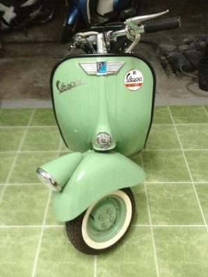 ขาย เวสป้า แฮนแป็ปตะเกียงล่าง รถสวยมาก จอดไว้ได้ได้ขี่