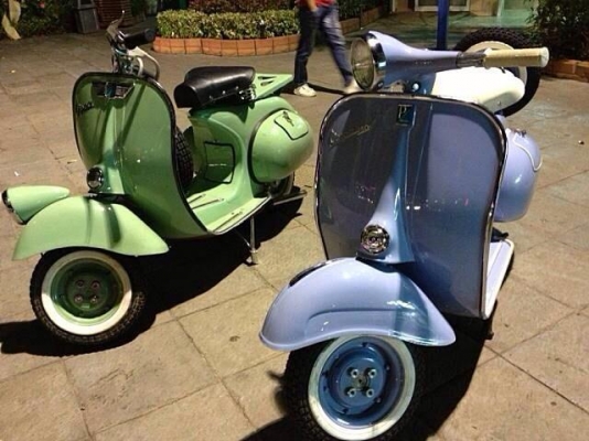 ขาย เวสป้า แฮนแป็ปตะเกียงล่าง รถสวยมาก จอดไว้ได้ได้ขี่