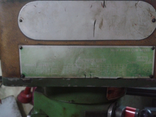 ขายเครื่องมิลลิ่ง.หน้าเรียบสวยๆ