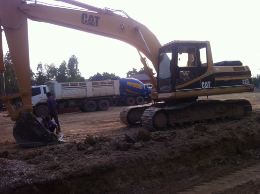 ขายรถ แม็คโคCAT. V2. 320. เอกสารพร้อมโอนไฟฟ้าครบ. รถสวย. 089-7088772