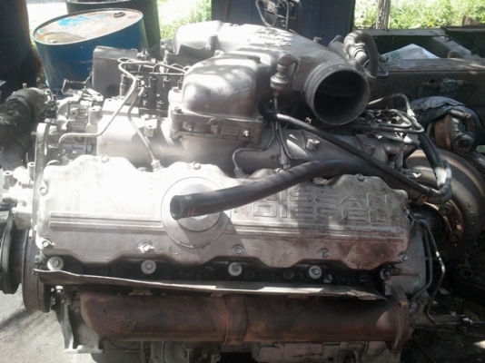 เครื่องยนต์ นิสสัน  Rh8ไม่โบ 8สูบ