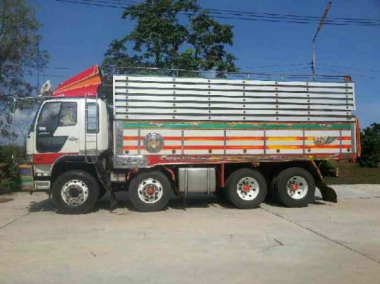 ขายรถ 12 ล้อดัมพ์ HINO FM2K เครื่อง P11 320 แรงม้า กระบะอลูมิเนียมคอกเกษตร มีระบบลากพ่วง ราคา 1750000