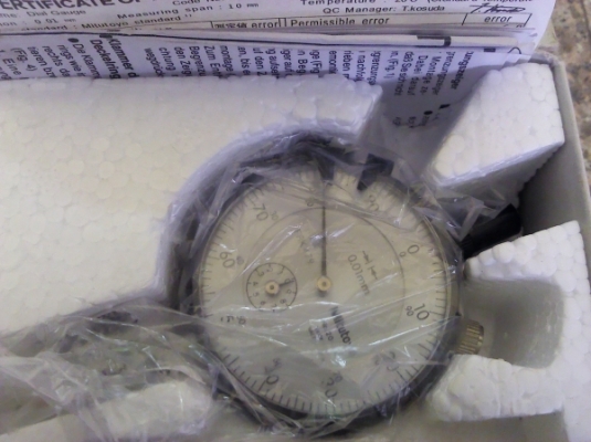 ไดอัลเกจ mitutoyo ความละเอียด 0.01 มม. ขายถูกๆ