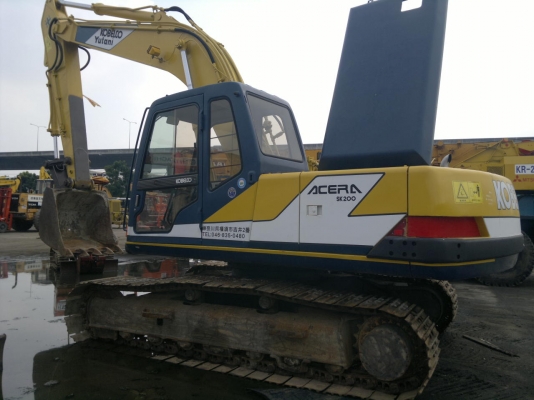 ขายรถแบคโฮ KOBELCO SK200-T รถเก่านอก ยังไม่ได้ใช้งานเมืองไทย อิมวอย สภาพสวย รีบจองด่วน