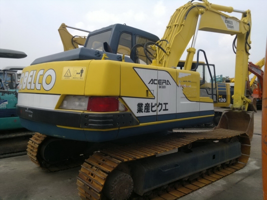 ขายรถแบคโฮ KOBELCO SK-120-T รถเก่านอก ยังไม่ได้ใช้งานเมืองไทย อิมวอย สภาพสวย รีบจองด่วน