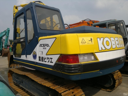ขายรถแบคโฮ KOBELCO SK-120-T รถเก่านอก ยังไม่ได้ใช้งานเมืองไทย อิมวอย สภาพสวย รีบจองด่วน