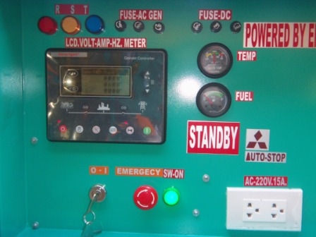 ขายเครื่องปั่นไฟนำเข้าMITSUBISHI 200 Kva.ไฟออกเต็มรับประกัน 6 เดือน(มีอะไหล่ทุกชิ้นส่วน)