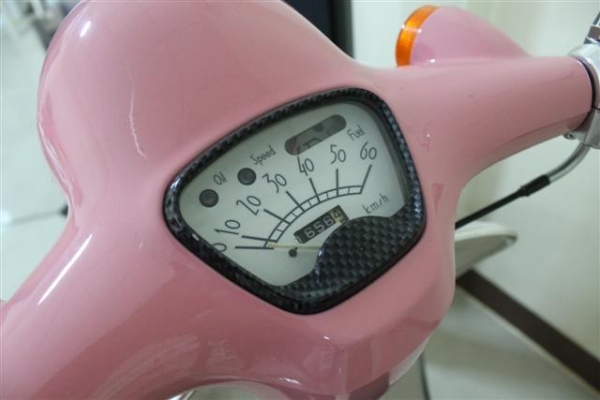 Honda Giorno 50cc ประกอบใหม่ งานคุณภาพ (สีชมพู-นมเย็น)