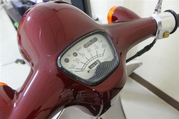 Honda Giorno 50cc ประกอบใหม่ งานคุณภาพ (สีแดงเลือดนก)