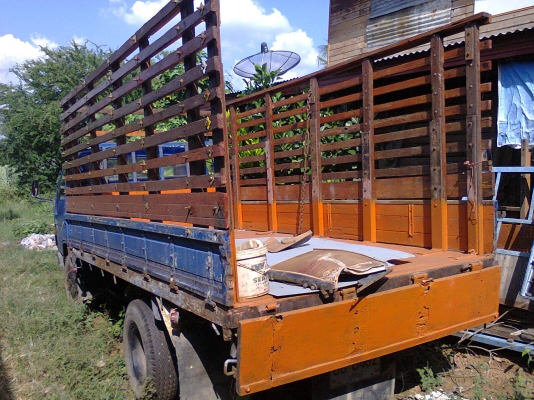 รถบ้านฝากขาย 6ล้อกลาง115แรงม้าBu91ยาว4.3ม.Fหน้า-หลังยางใหม่เครื่องดี ภาษีไม่ขาดพร้อมโอนรีบเลย