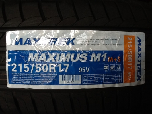 ขายยางใหม่ 215/50/17 ปี12 ทั้งชุด9900