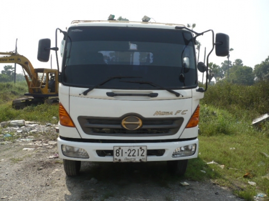 ขาย 6 ล้อ HINO FC4J 150 แรง ปี 49 ดั้มพ์ติดเครน 3 ตัน ด่วน!