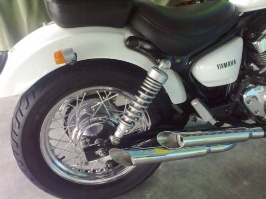 ขายวิราโก้ 250 ซีซี สีขาวมุกสวยทั้งคัน