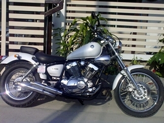 ขายวิราโก้ 250 ซีซี สีขาวมุกสวยทั้งคัน