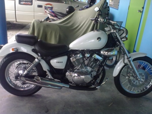 ขายวิราโก้ 250 ซีซี สีขาวมุกสวยทั้งคัน