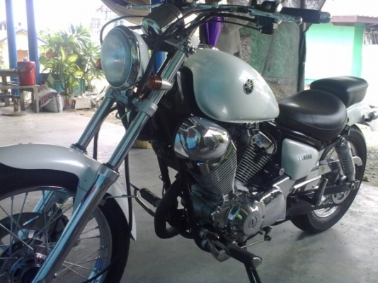 ขายวิราโก้ 250 ซีซี สีขาวมุกสวยทั้งคัน