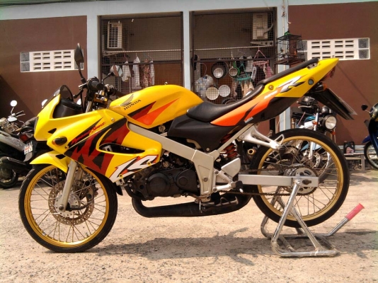 ขออนุญาติขาย HONDA LS 125R มือเดียว สีเหลืองดำ ล้อทอง