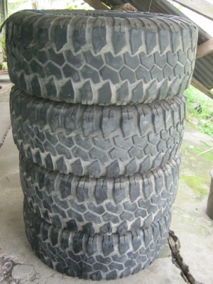 ยาง Maxxis BigHorn 33นิ้ว - 12.5 -R15 ไว้ลุยสวน แค่ 4000 พอครับ
