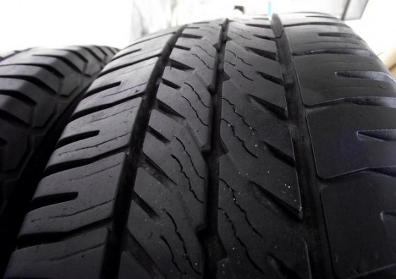 กระทะล้อขอบ 15 4รู100 พร้อมยางปี 10