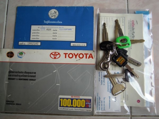 รถบ้านแท้ TOYOTA, HILUX TIGER 2.4 SGL X-TRACAB ABS  ปี 2001