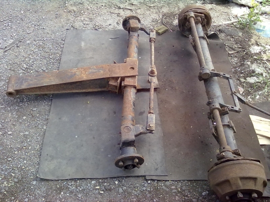 เพลาหน้า-หลัง เพลาหน้า-หลัง