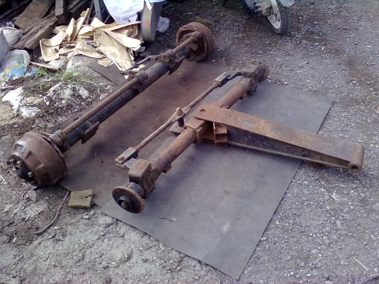 เพลาหน้า-หลัง เพลาหน้า-หลัง