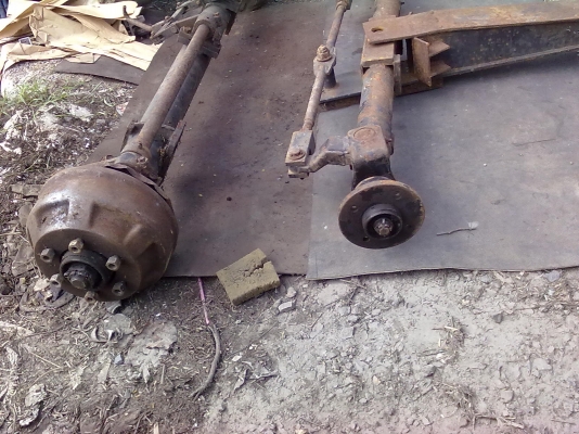 เพลาหน้า-หลัง เพลาหน้า-หลัง